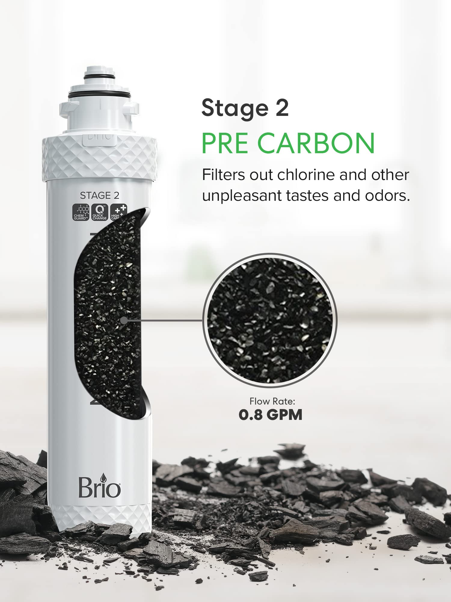 Foto 6 pulgar | Kit De Reemplazo De Filtro De Agua Brio De 3 Etapas Para Enfriador De Agua - Venta Internacional.