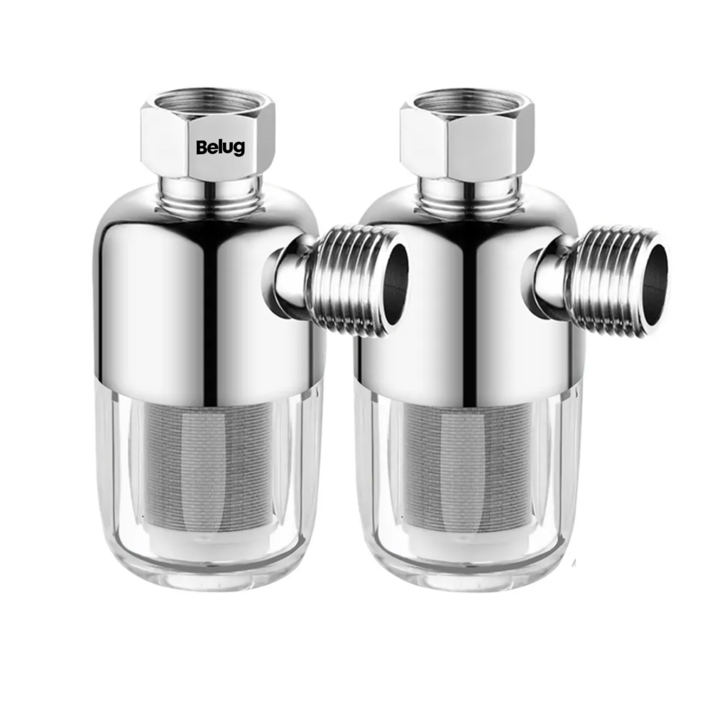 Foto 1 | Acero Inoxidable Filtro Purificador De Agua Para El Hogar 2p Belug  Plateado