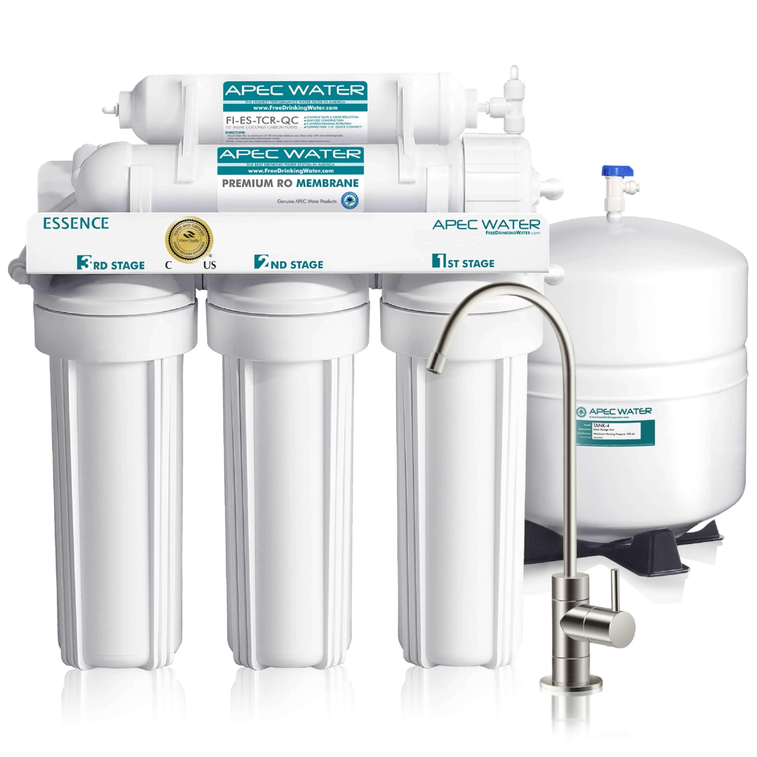 Foto 2 pulgar | Sistema De Filtro De Agua Apec Water Systems Roes-50 Essence Series - Venta Internacional.