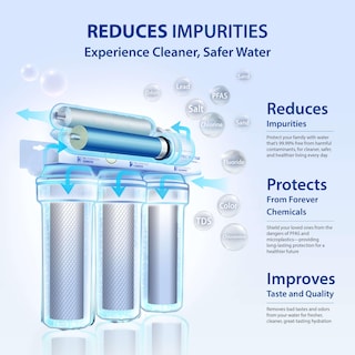 Foto 3 | Sistema De Filtro De Agua Apec Water Systems Roes-50 Essence Series - Venta Internacional.