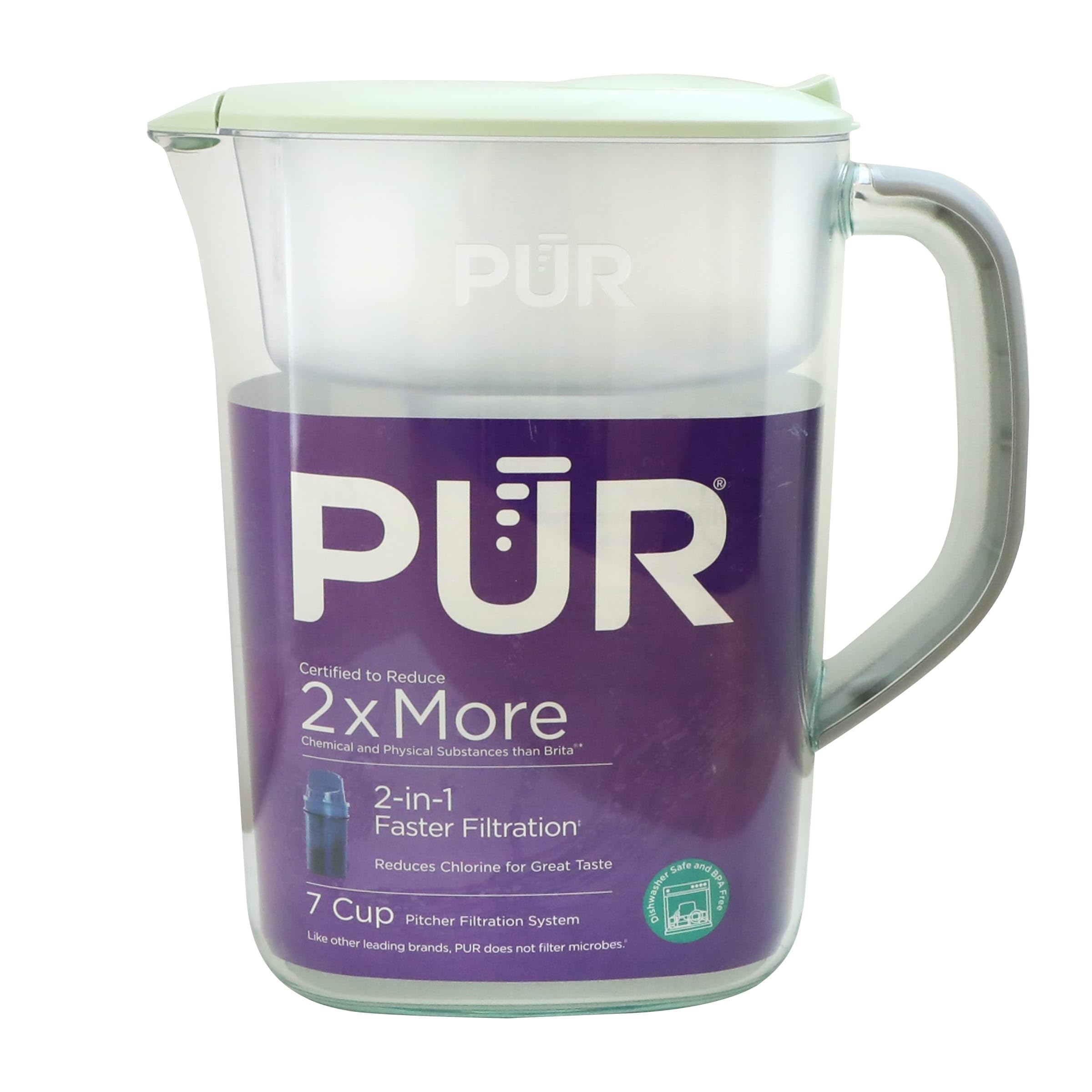 Foto 2 pulgar | Jarra De Agua Pur De 7 Tazas Con 1 Filtro Original  Apta Para Lavavajillas - Venta Internacional.