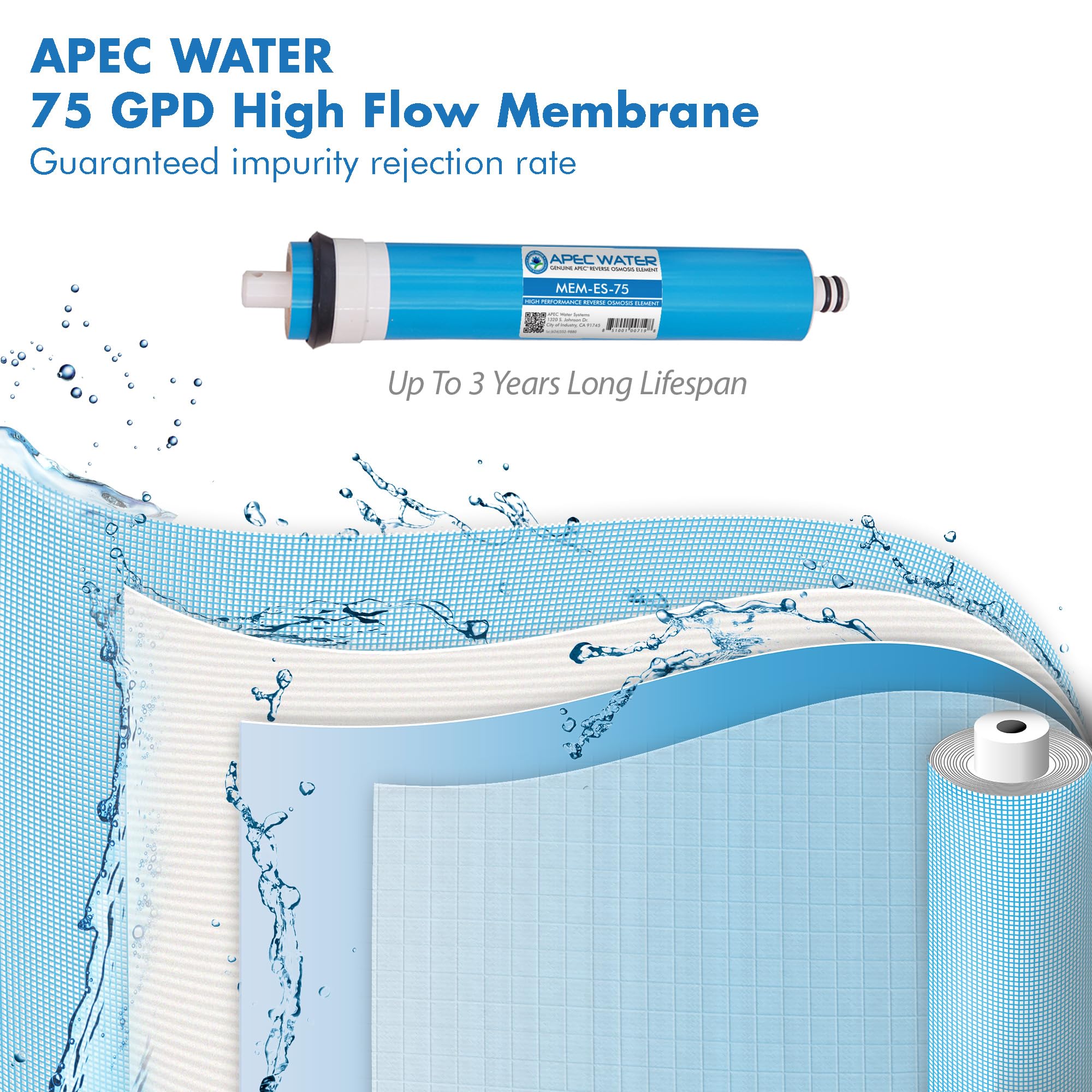 Foto 5 pulgar | Juego De Filtros De Repuesto Apec Water Filter-max-esph 75 Gpd - Venta Internacional.