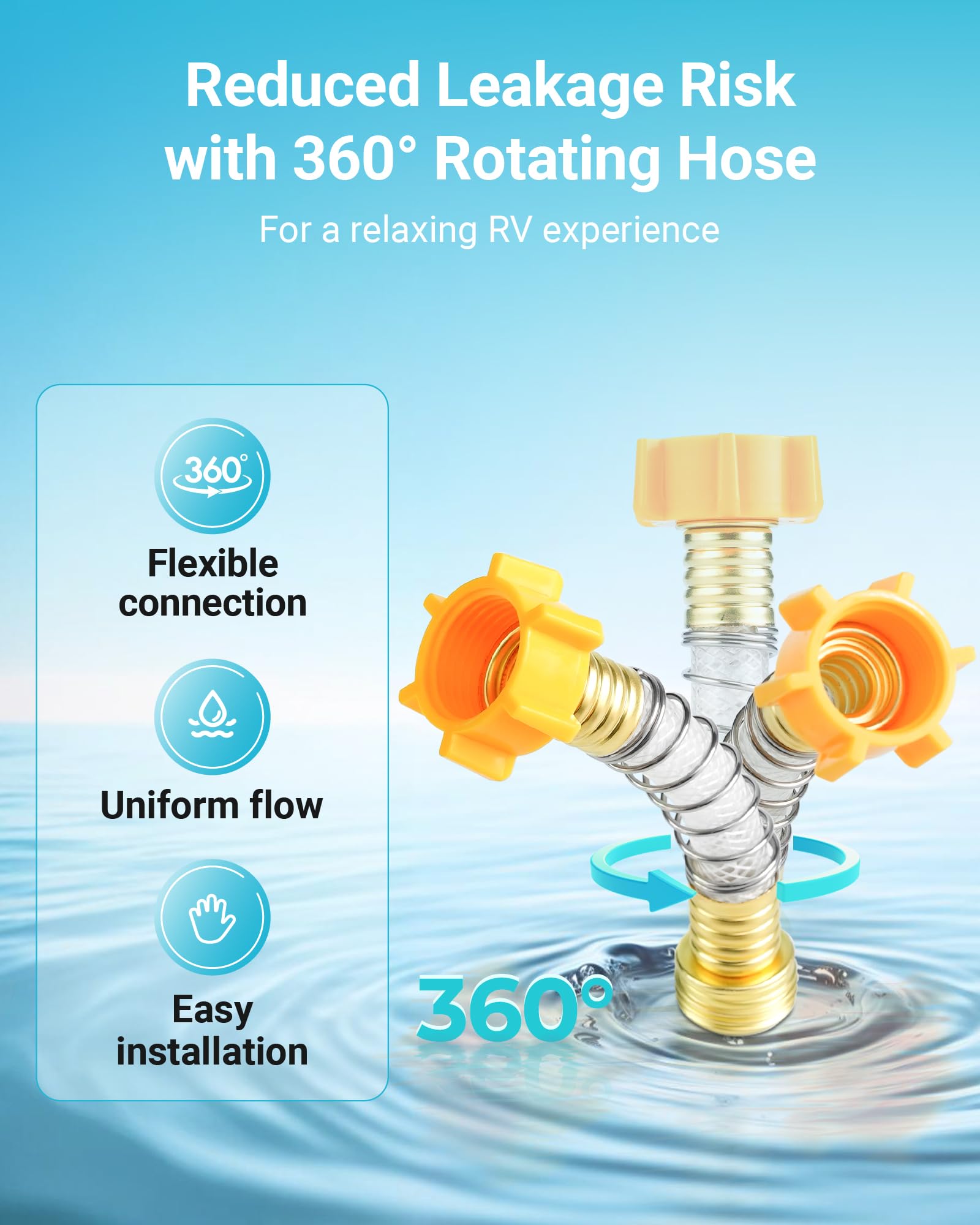 Foto 6 pulgar | Filtro De Agua Para Autocaravanas Aqua Crest Inline Con Certificación Nsf  Paquete De 4 - Venta Internacional.