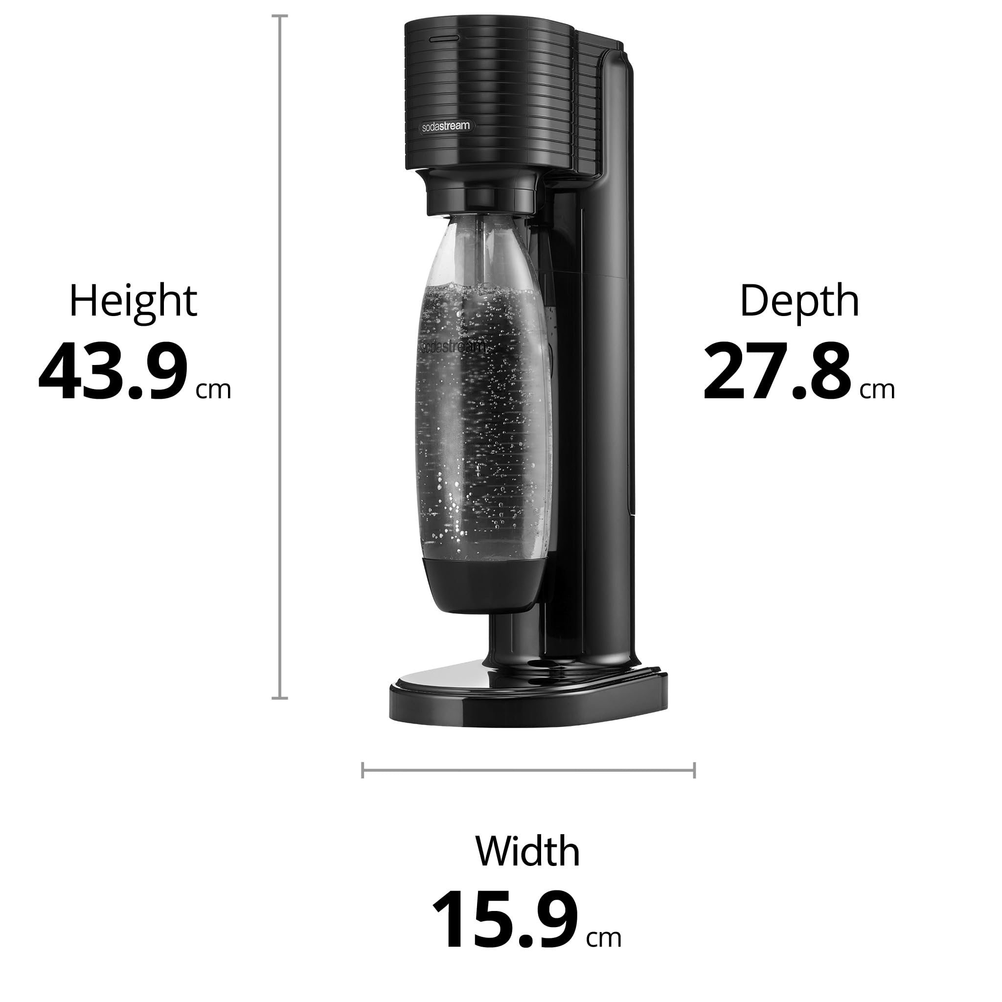 Foto 6 pulgar | Máquina para Hacer Agua con Gas Sodastream Gaia Black - Venta Internacional