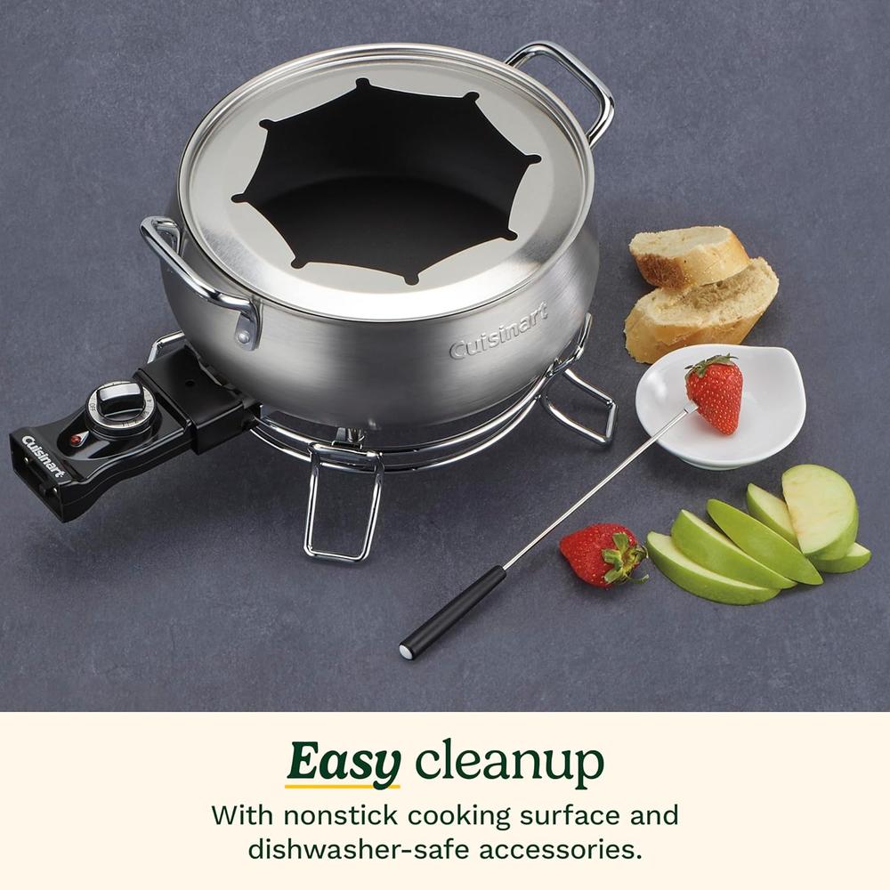 Foto 6 pulgar | Fondue Electrico Cuisinart Cfo-3ss 2.8l