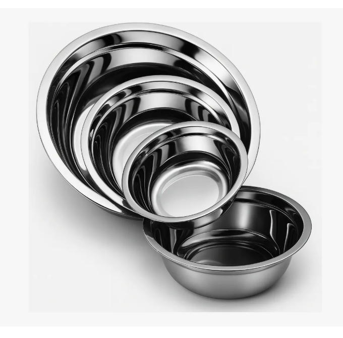 Foto 2 | 6pcs Tazones 304 Acero Inoxidable Bowl Ensaladera Mezclar