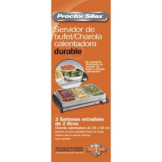 Foto 8 | Bufetera Bandeja de Calentamiento Proctor Silex 34300