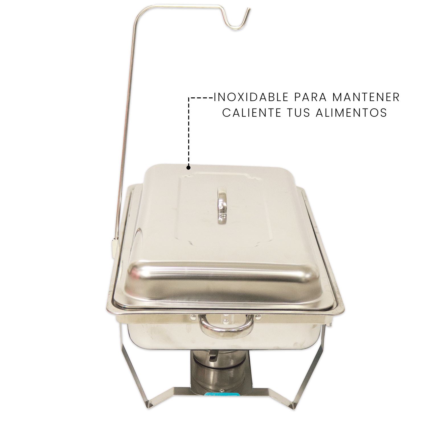 Foto 5 pulgar | Bufetera Chafer Arcoshop 1 Espacio de Acero Inoxidable para Chef