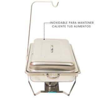 Foto 4 | Bufetera Chafer Arcoshop 1 Espacio de Acero Inoxidable para Chef