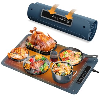 Foto 1 | Alfombrilla Térmica Givebest Rapid Heating, 4 Niveles De Temperatura, Azul - Venta Internacional.