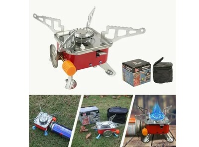 Foto 1 | Estufa De Camping Xtellar Mini Plegable, Portátil Y De Acero Inoxidable