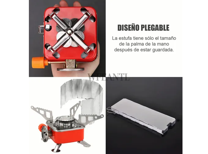 Foto 4 pulgar | Xtellar Estufa De Camping Premium, Ultracompacta Y Plegable En Acero Inoxidable