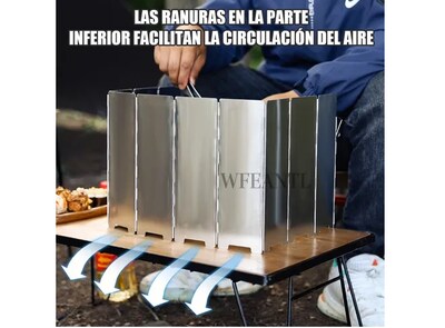 Foto 4 | Xtellar Estufa De Camping Premium, Ultracompacta Y Plegable En Acero Inoxidable