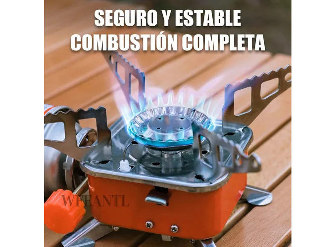 Foto 6 pulgar | Xtellar Estufa De Camping Premium, Ultracompacta Y Plegable En Acero Inoxidable