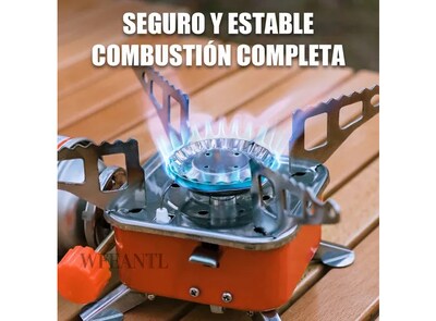 Foto 5 | Xtellar Estufa De Camping Premium, Ultracompacta Y Plegable En Acero Inoxidable