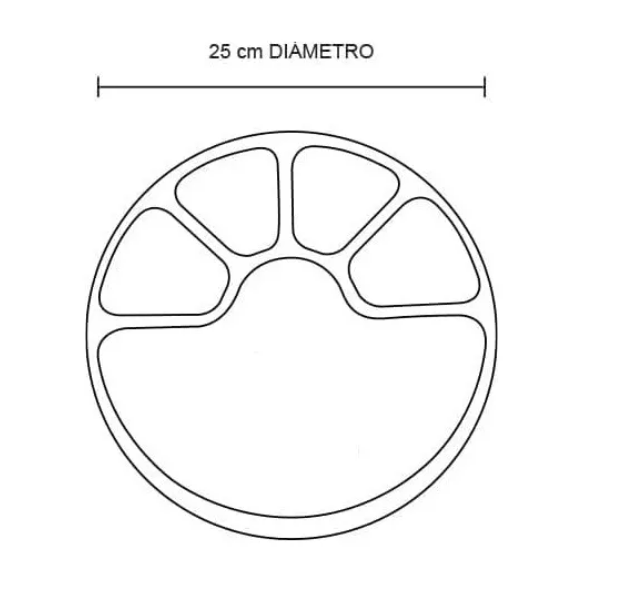 Foto 5 pulgar | Tabla Para Quesos De Madera De Bambu Con 5 Espacios Carnes