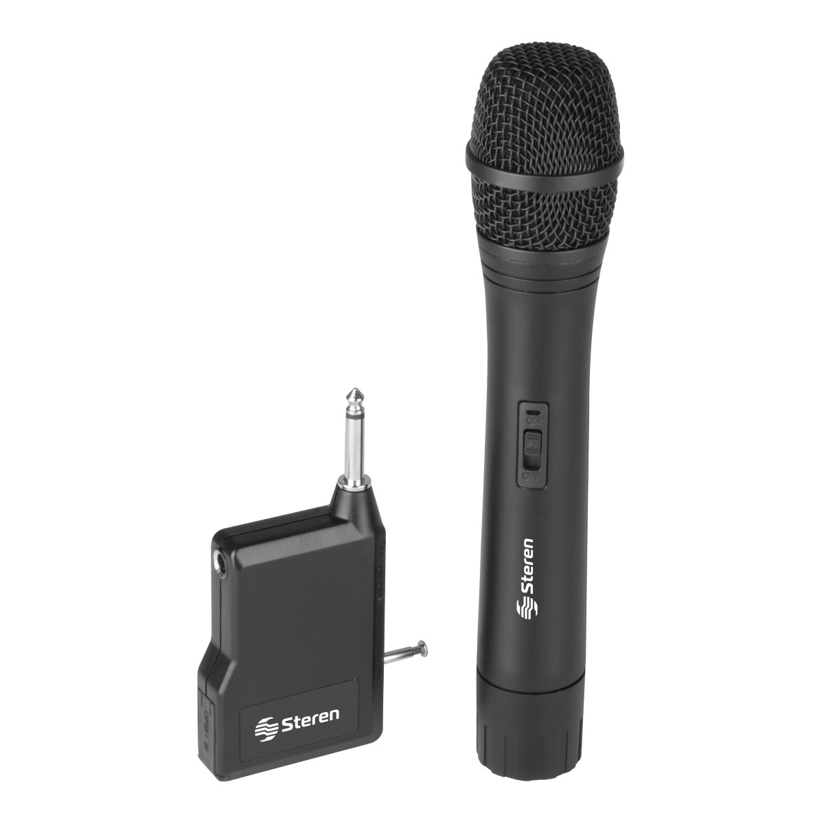 Foto 3 | Micrófono Inalámbrico con Receptor Multiconexión Steren Mic-285 color Negro