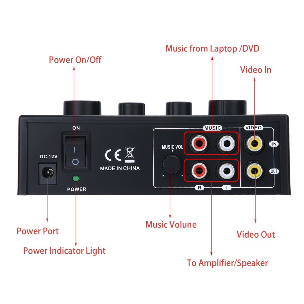 Foto 4 pulgar | Sistema Portátil De Máquina De Karaoke Digital Con Audi Profesional - Venta Internacional.