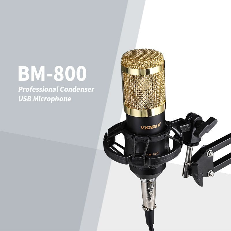 Micrófono De Condensador Bm-800 Para Grabación En Estudio - Venta ...