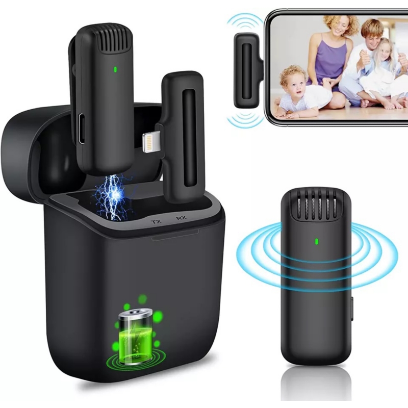 Foto 5 pulgar | Tapa De Micrófono Inalámbrico Para Iphone Con Reducción De Ruido - Venta Internacional.