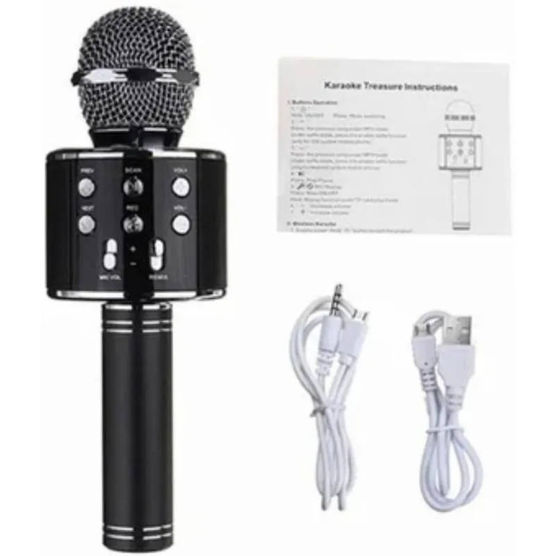 Foto 4 pulgar | Teléfono Inalámbrico Portátil Con Micrófono De Karaoke - Venta Internacional.