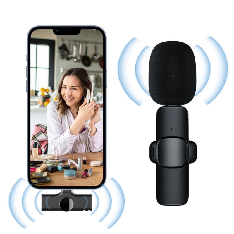 Foto 4 pulgar | Micrófono Inalámbrico K8 Para Iphone/android Tipo C - Venta Internacional.