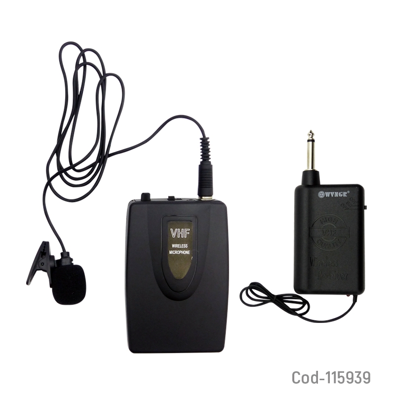 Foto 2 pulgar | Micrófono Inalámbrico De Solapa Wvngr Wg-2011 Con Tecnología Vhf - Venta Internacional.