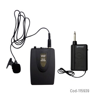 Foto 1 | Micrófono Inalámbrico De Solapa Wvngr Wg-2011 Con Tecnología Vhf - Venta Internacional.