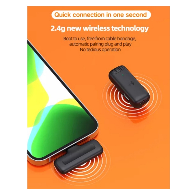 Foto 4 pulgar | Conector De Micrófono Inalámbrico Tipo C Para Android - Venta Internacional.