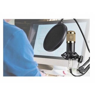 Foto 5 | Kit De Estudio Con Brazo De Soporte Para Micrófono De Condensador - Venta Internacional.