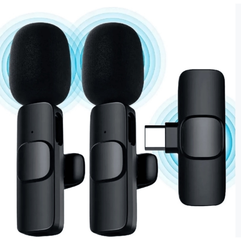 Foto 2 pulgar | Micrófono Inalámbrico Tipo C Para Android Con Batería De 10 H De Duración - Venta Internacional.