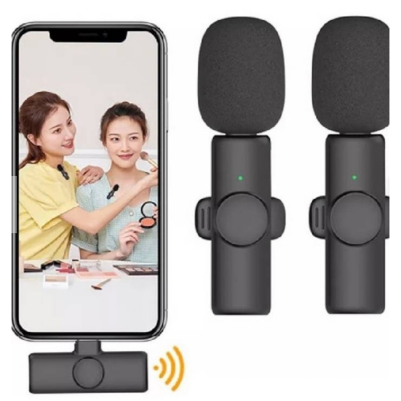 Foto 7 pulgar | Micrófono Inalámbrico Tipo C Para Android Con Batería De 10 H De Duración - Venta Internacional.