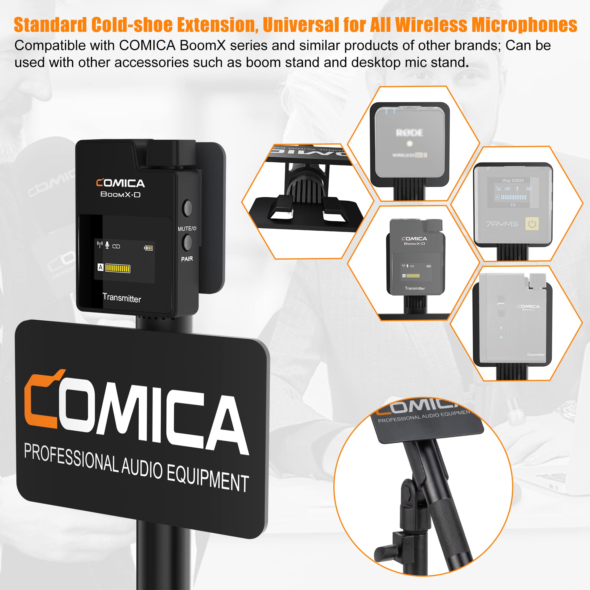 Foto 3 pulgar | Adaptador Portátil para Rode Wireless Go Me/Boomx-D/D Pro/Boomx-u - Venta Internacional