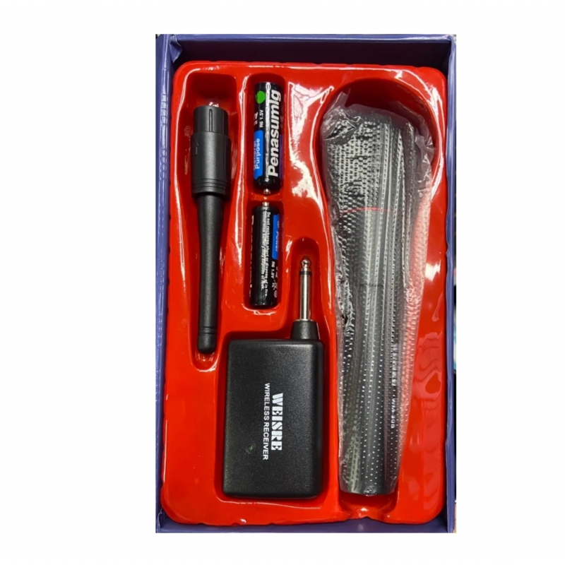 Foto 7 pulgar | Micrófono Inalámbrico Weisre Professional - Venta Internacional