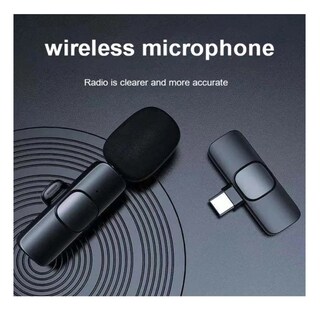 Foto 2 | Micrófono Inalámbrico de Solapa Lavalier Tipo C para Teléfono Celular - Venta Internacional