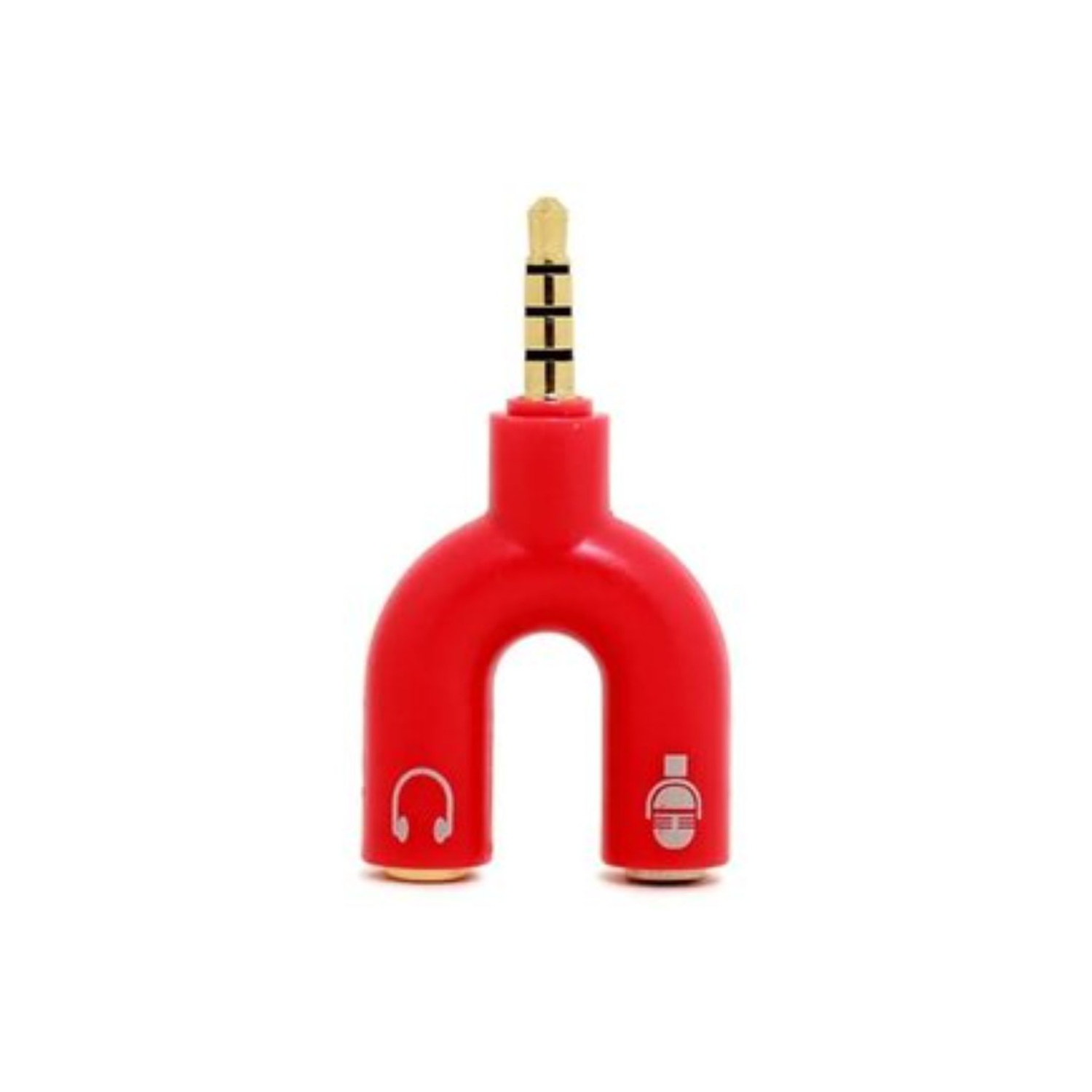 Foto 1 | Adaptador Divisor De Audio De 3.5 Mm Para Micrófono Y Auriculares - Venta Internacional