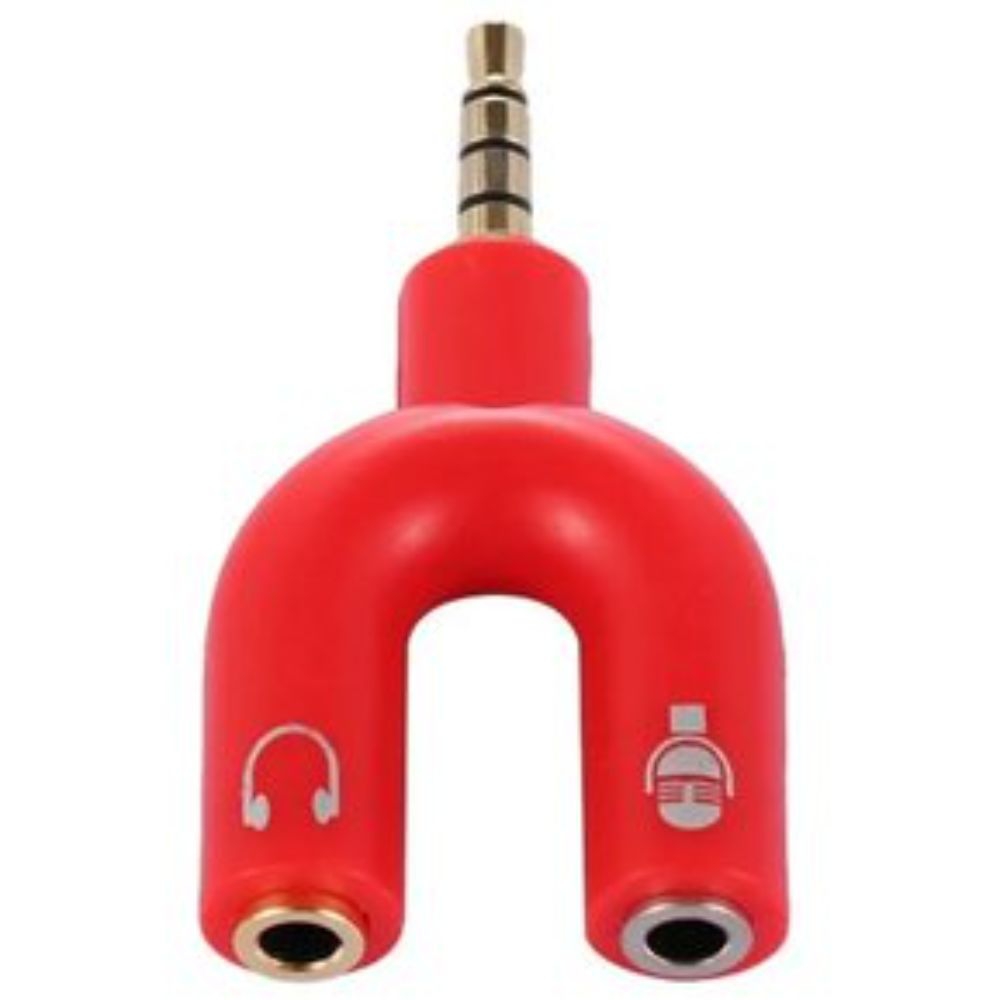 Foto 2 | Adaptador Divisor De Audio De 3.5 Mm Para Micrófono Y Auriculares - Venta Internacional