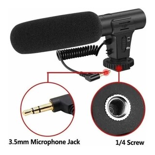 Foto 4 | Kit de Grabación con Micrófono Luz Led y Soporte para Trípode - Venta Internacional
