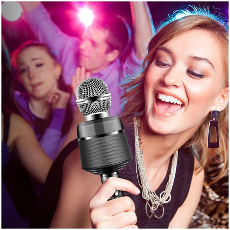 Foto 3 pulgar | Micrófono Inalámbrico Bluetooth Karaoke Led Ultravoice - Venta Internacional