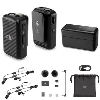 Foto 1 | Sistema De Micrófono Inalámbrico Dji Mic Con Doble Transmisor Tasl500 - Venta Internacional.