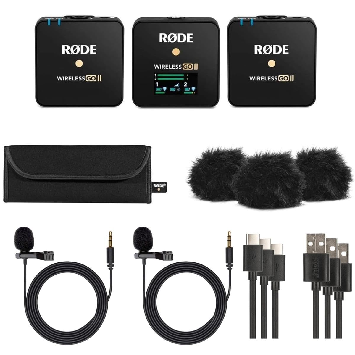 Foto 2 pulgar | Sistema De Micrófono Inalámbrico Røde Wireless Go Ii Con Transmisor 2x - Venta Internacional.