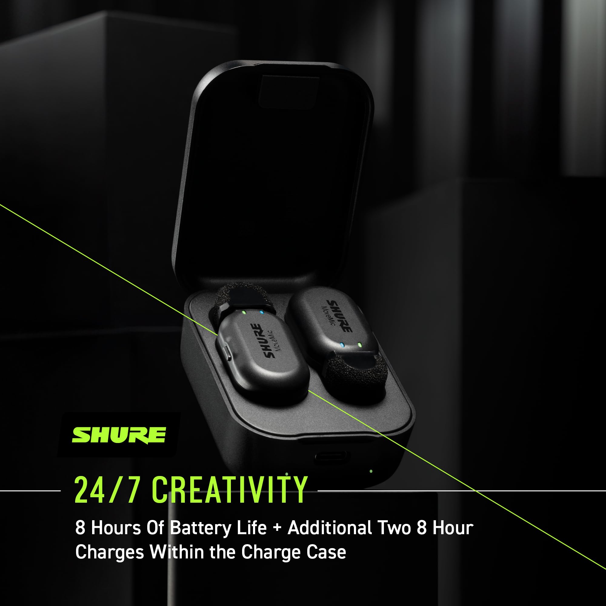 Foto 4 pulgar | Micrófonos Lavalier Inalámbricos Shure Movemic Two Para Iphone Y Android - Venta Internacional.