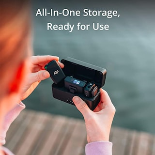 Foto 2 | Micrófono Inalámbrico Dji Mic Con Pantalla Táctil Oled Compacta Para 2 Personas - Venta Internacional.
