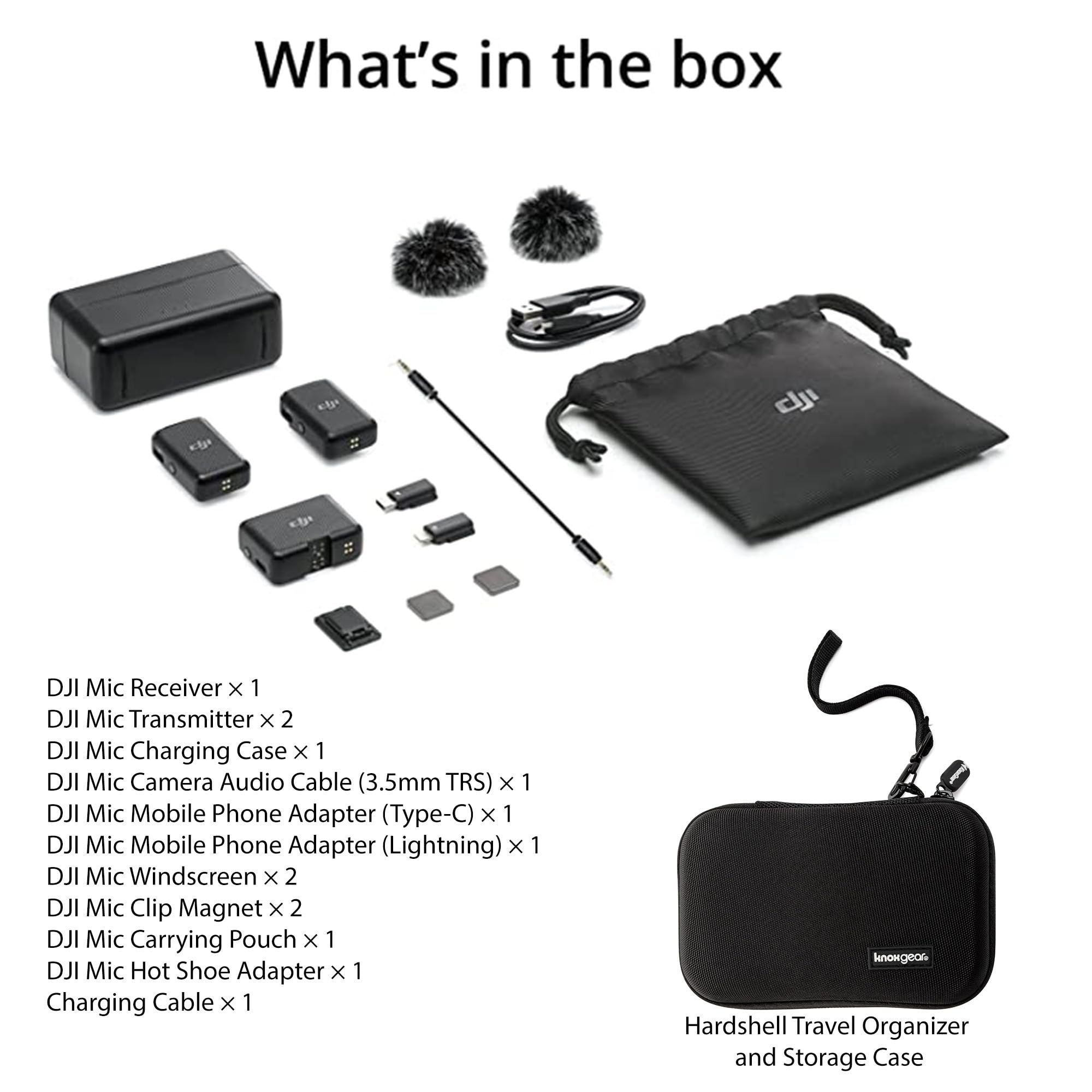 Foto 7 pulgar | Micrófono Inalámbrico Dji Mic Con Pantalla Táctil Oled Compacta Para 2 Personas - Venta Internacional.