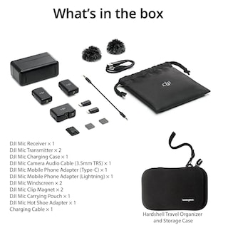 Foto 6 | Micrófono Inalámbrico Dji Mic Con Pantalla Táctil Oled Compacta Para 2 Personas - Venta Internacional.