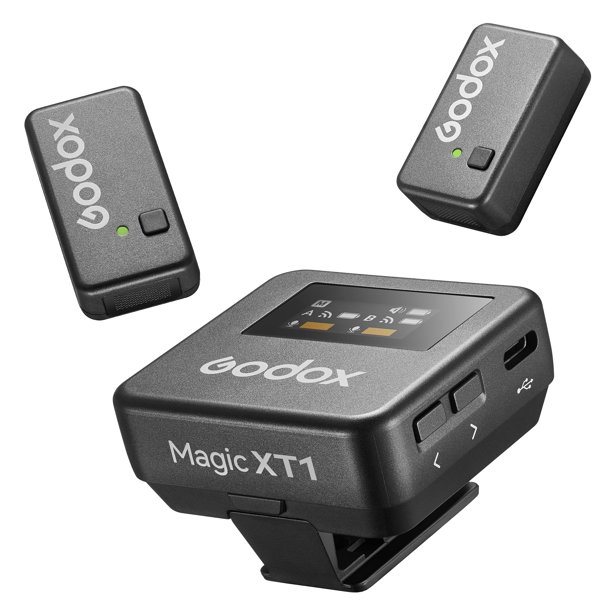 Micrófono Lavalier Inalámbrico Godox Magic Xt1 Para Cámaras - Venta Internacional.