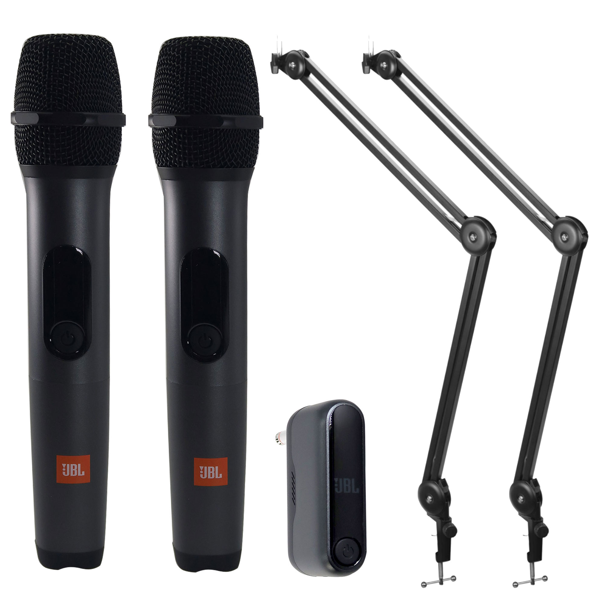 Sistema de Micrófono Inalámbrico JBL con 2 Micrófonos + soporte Para Micrófono - Venta Internacional