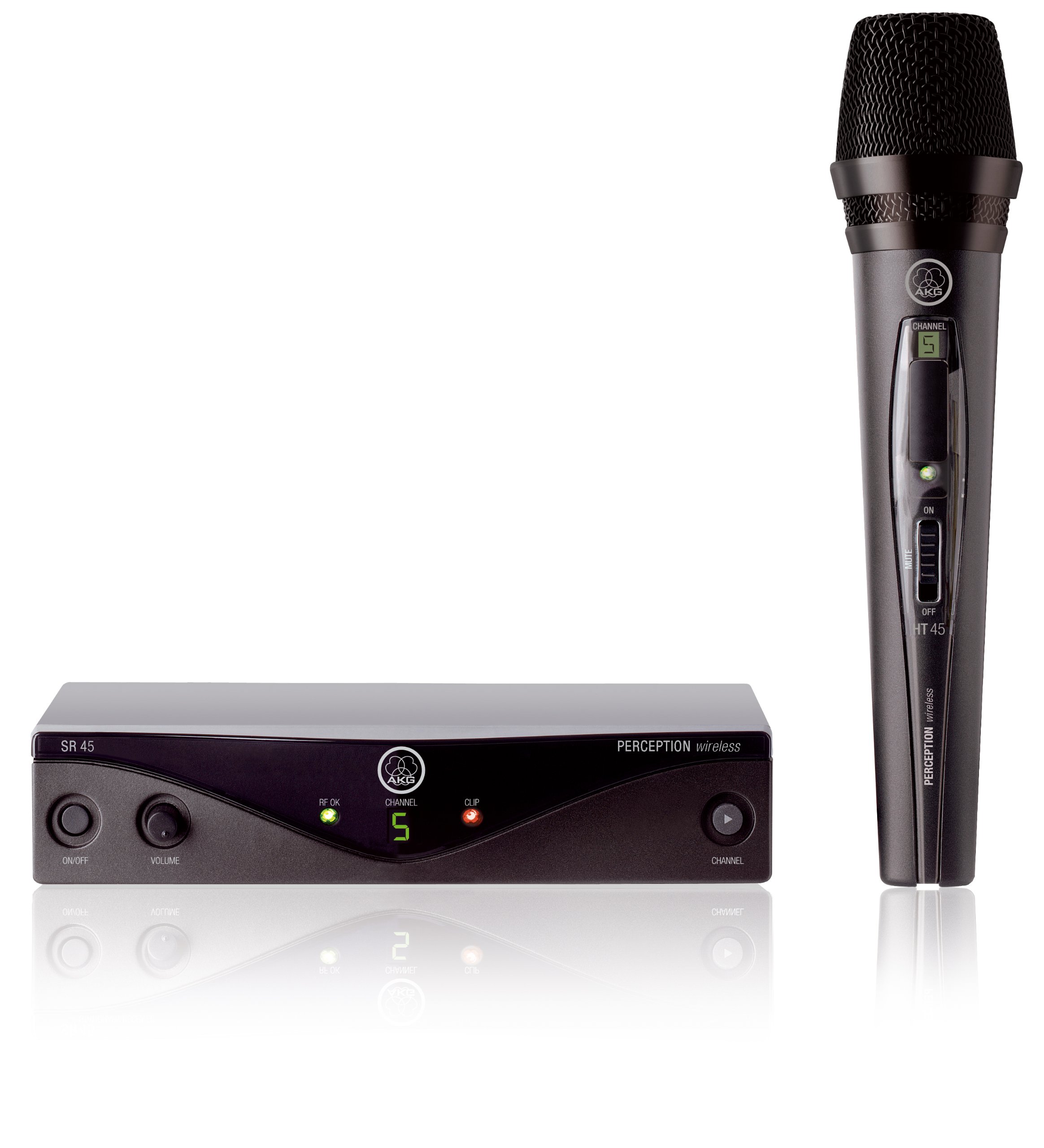 Sistema De Micrófono Inalámbrico Akg Perception Con Receptor Sr45 - Venta Internacional.