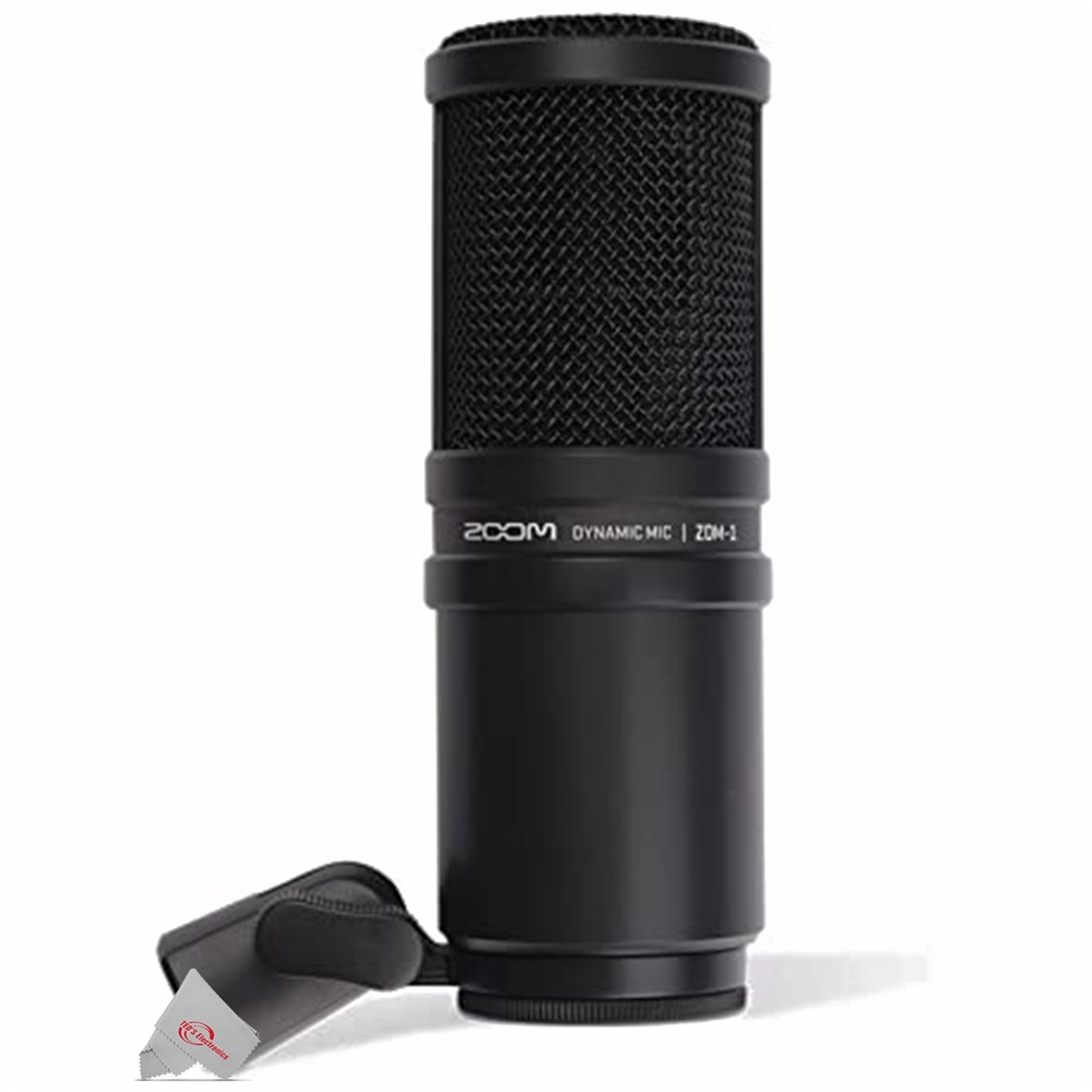 Foto 3 pulgar | Micrófono Zoom Zdm-1 Dynamic + Soporte Para Trípode + Cable - Venta Internacional.