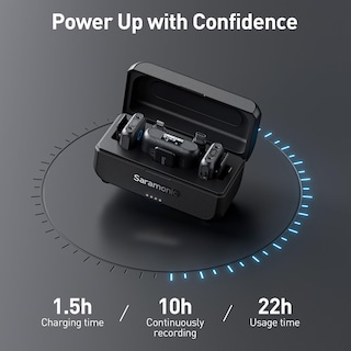 Foto 3 | Micrófono Lavalier Inalámbrico Saramonic Blink500b2+ Para Smartphone - Venta Internacional.